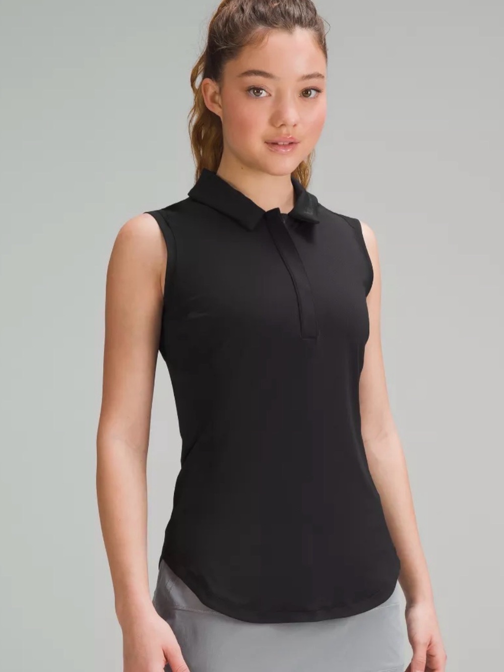 Lululemon Quick-Drying Sleeveless Polo Shirt size 0